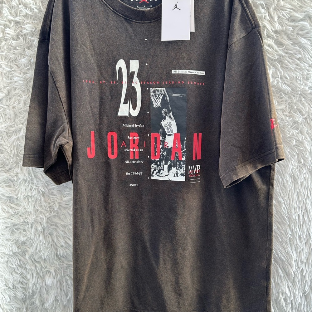 Jordan brown Graphic T-Shirt for Men New